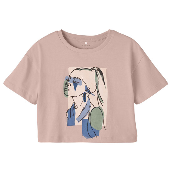 Name It Παιδική κοντομάνικη μπλούζα